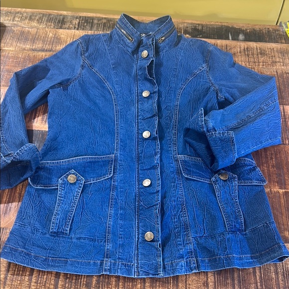 Vintage Flair Denim Jacket Medium - Picture 1 of 11